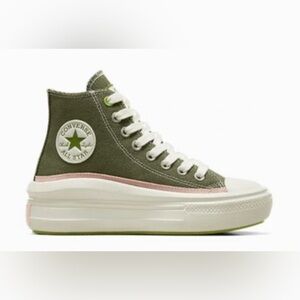 Converse Women's Green High-Top Sneakers